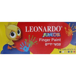 אזהרה לציבור: שימוש בצבעי ידיים לבן ואדום LEONARDO JUNIOR
