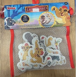תמונה דמויות משחק לאמבטיה 12 חלקים THE LION GUARD