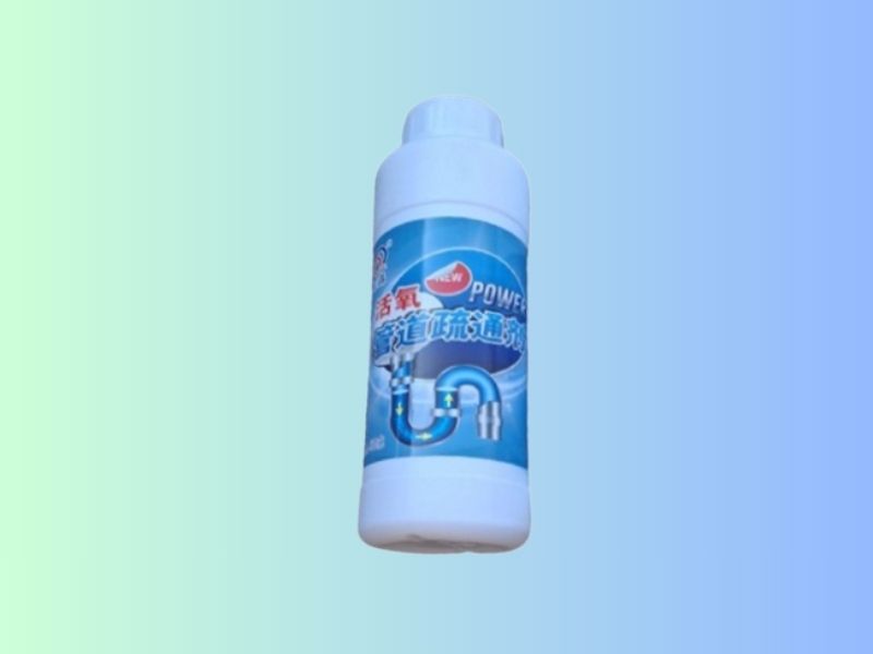 警告：使用500克疏通剂