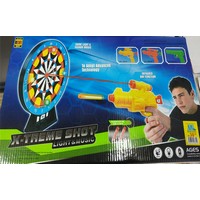 צעצוע אקדח חיצים X TREME SHOT LIGHT AND MUSIC עם כוונת אינפרה אדום – דגם PR-GUN