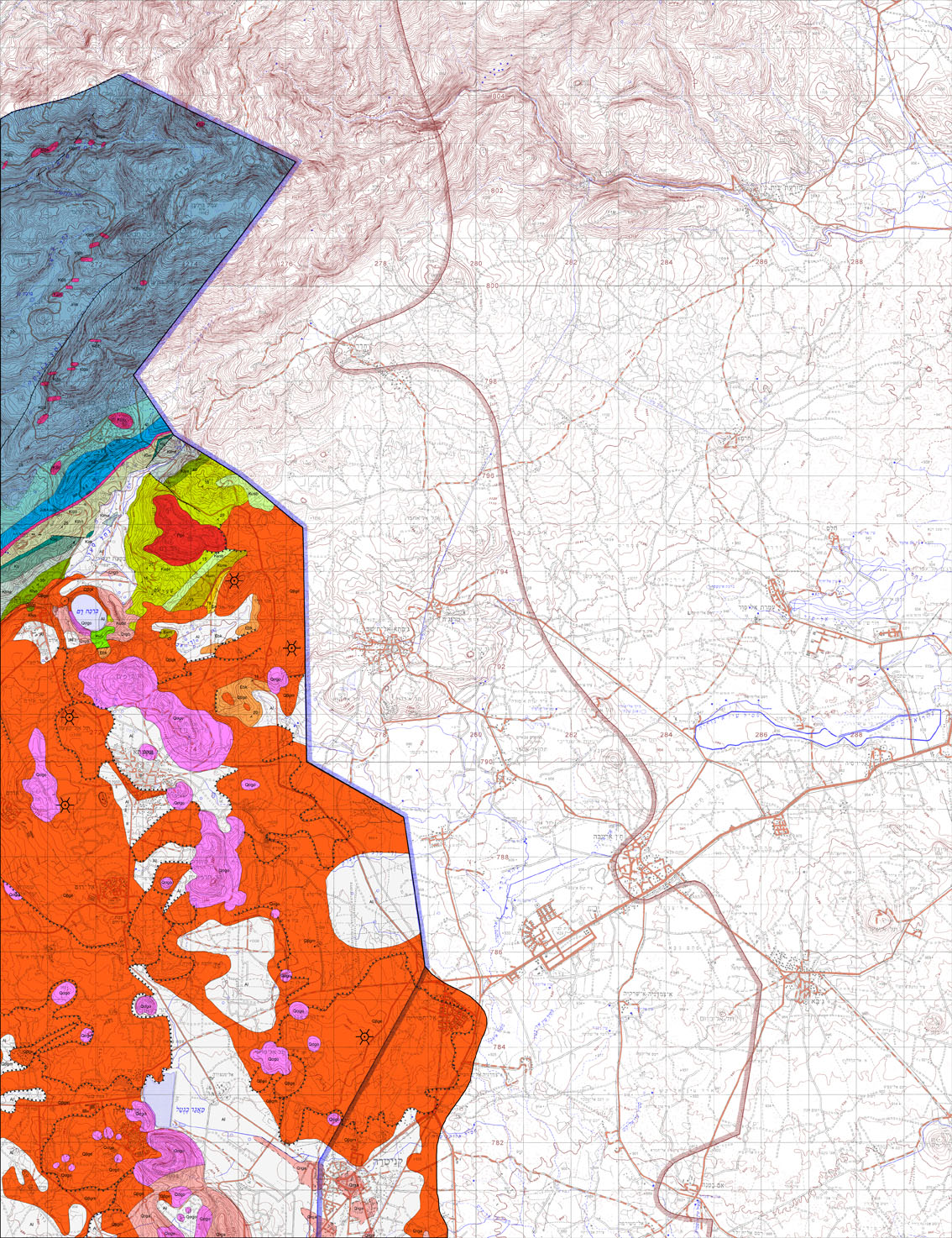 Merom Map map