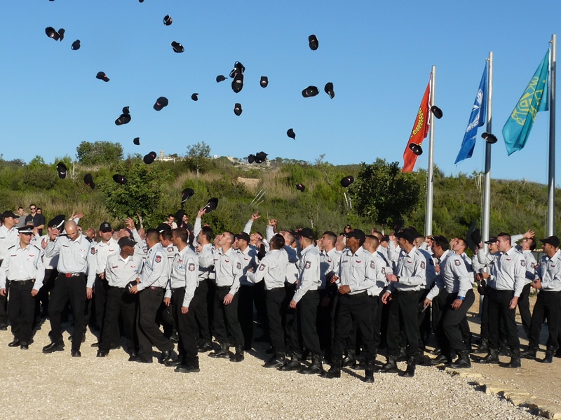 Firefighter induction ceremony (Credit: Fire Authority)