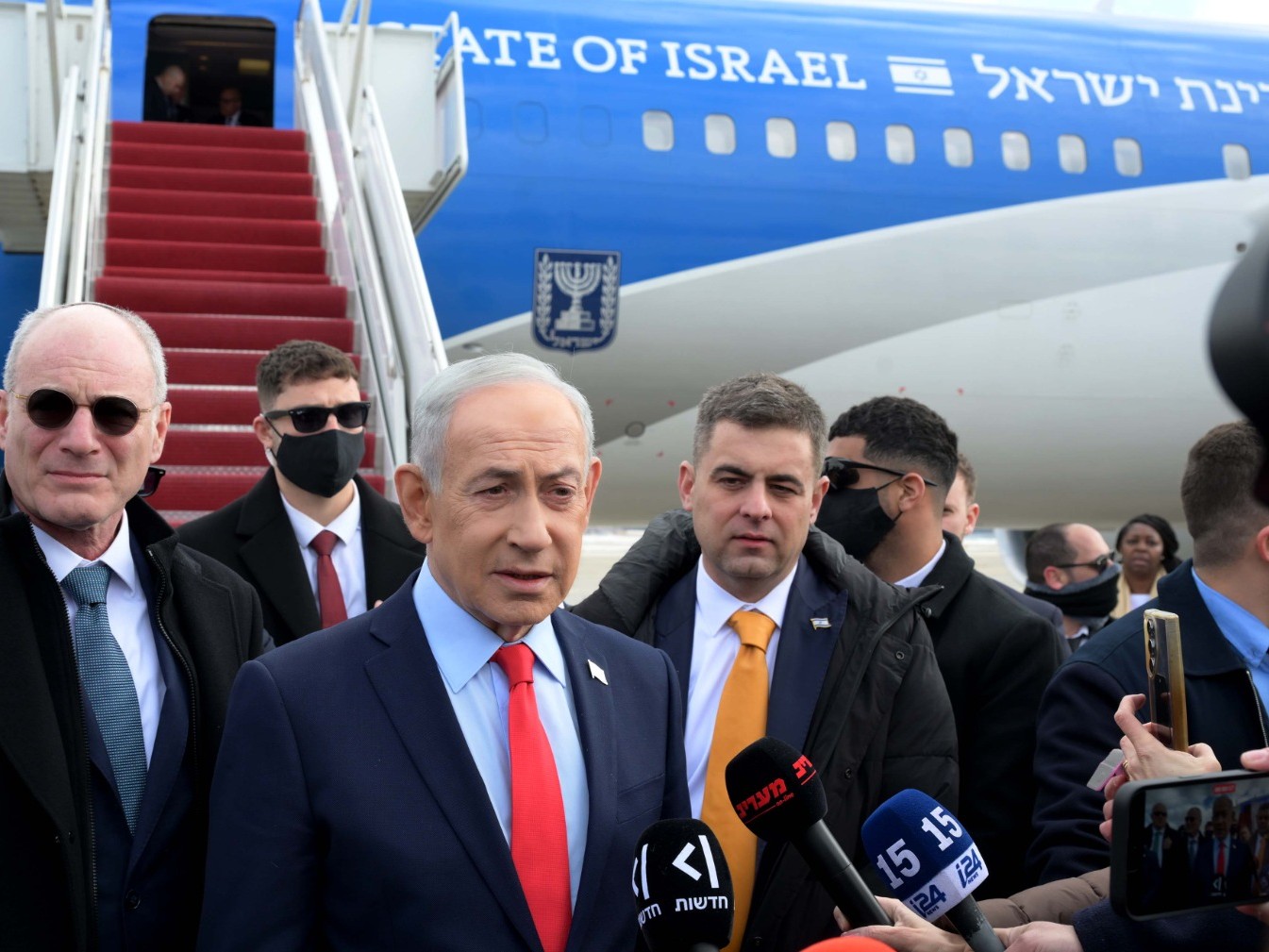 Netanyahu Alleges Pilot Attempted Cockpit Attack on Israel-Bound Flight Netanyahu Alleges Pilot Attempted Cockpit Attack on Israel-Bound Flight