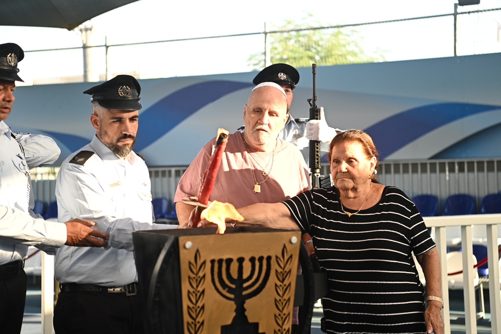 טקס התייחדות לזכר חללי שבס