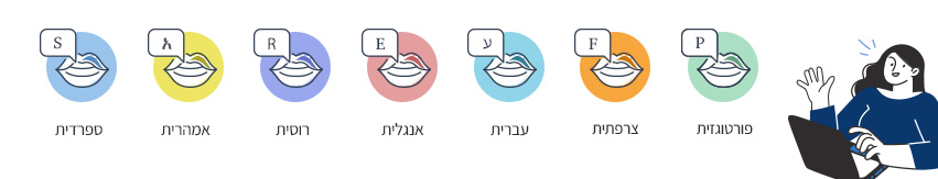 באילו שפות ניתן להגיש פנייה? באילו שפות ניתן להגיש פנייה?