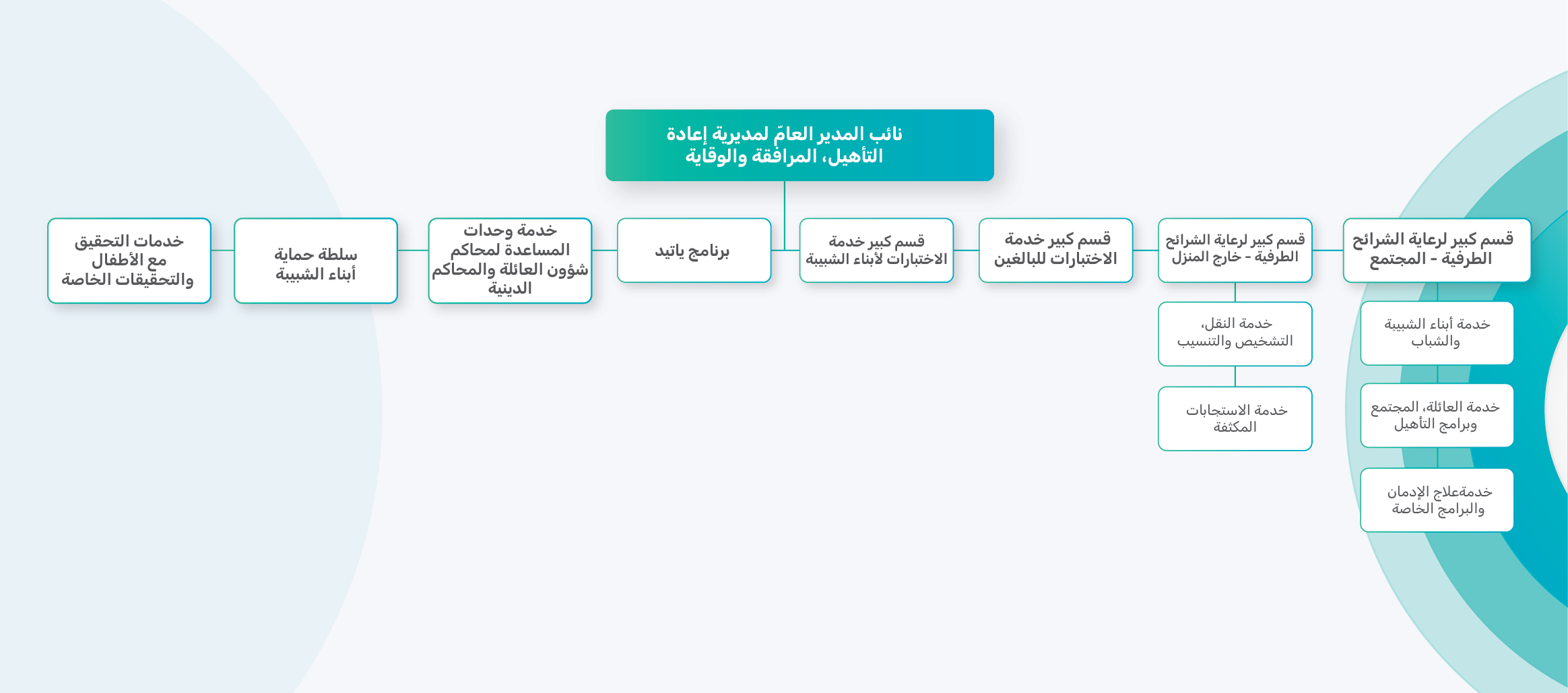 الهيكل التنظيمي للمديرية الهيكل التنظيمي للمديرية